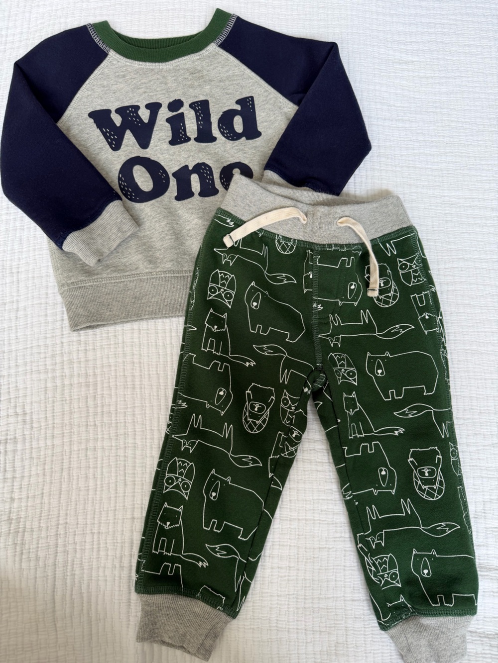 Gap Baby Wild One Sweatshirt and Sweatpants Set